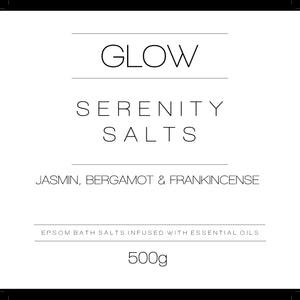 Serenity Salts - Jasmine, Bergamot & Frankincense